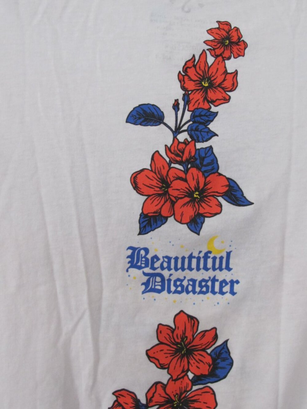 New - Beautiful Disaster Never Let Your Fear Decide T-Shirt - Picture 10 of 10